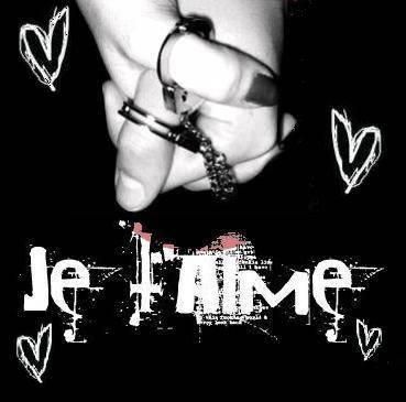 je t'aime!